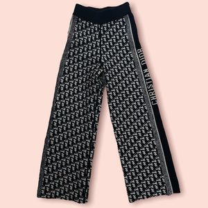 Christian Dior reversible cashmere pants